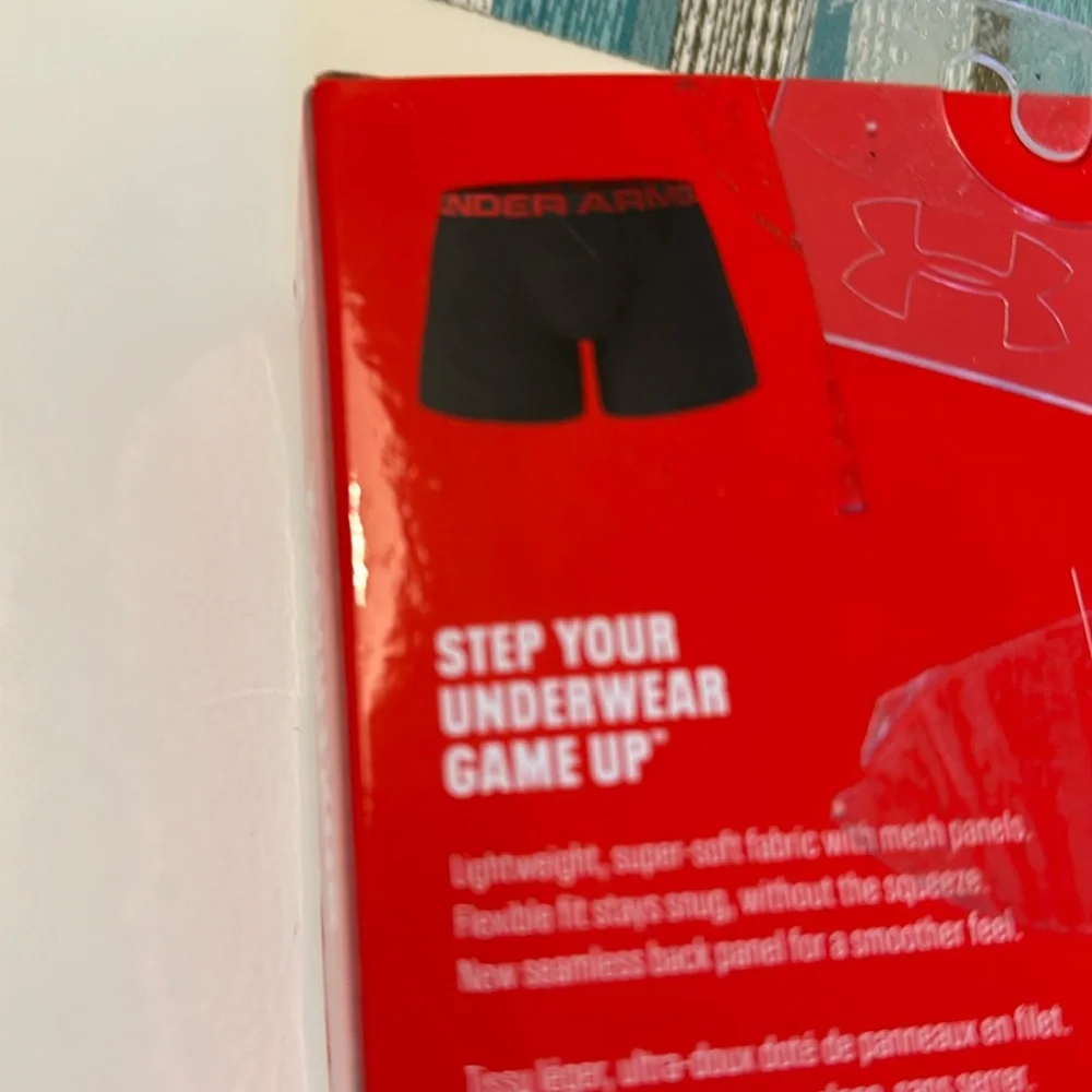 NWT 2PK Under Armour Boxerjock Briefs 5XL